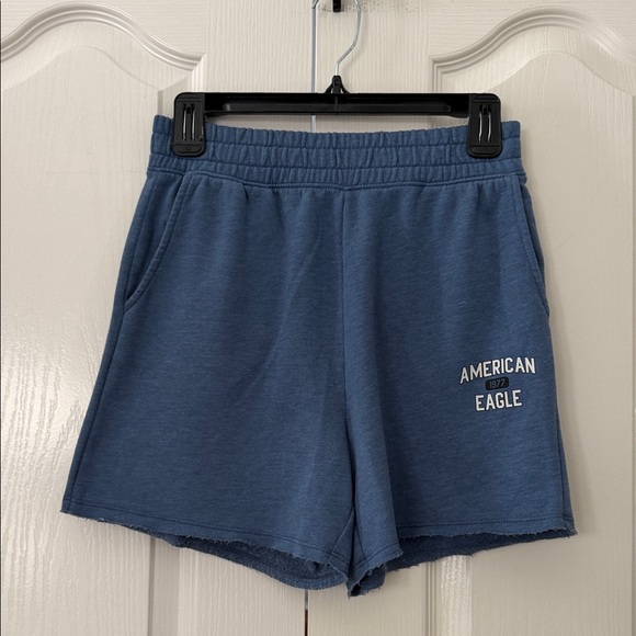 American Eagle Outfitters Pants - American Eagle Outfitters Boyfriend Women's Blue Knit Lounge Shorts Size XS NWT